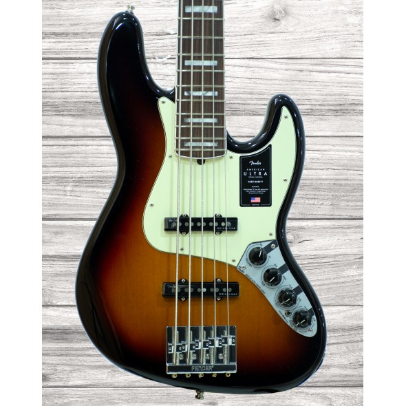 Fender American Ultra J Bass V RW UltrBurst